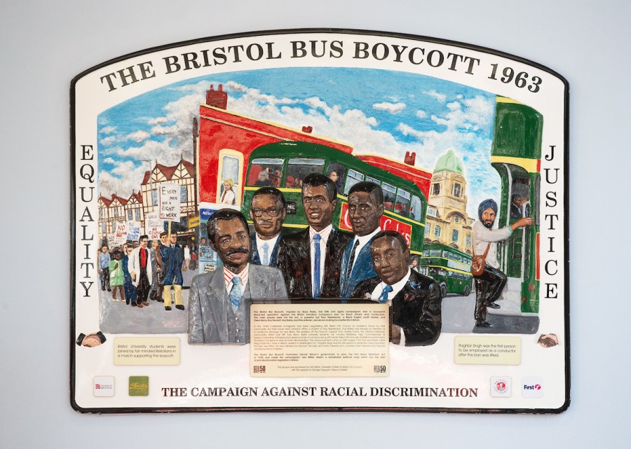 Bristol Boycott plaque