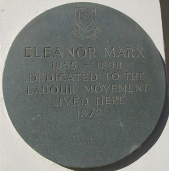 Eleanor Marx plaque11-18692