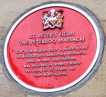 Peterloo Massacre plaque11-23502