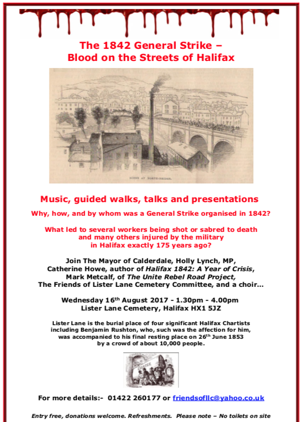 Lister Lane commemoration of 1842