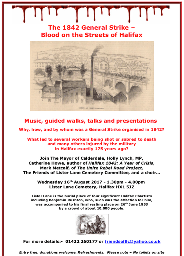 Lister Lane commemoration of 1842